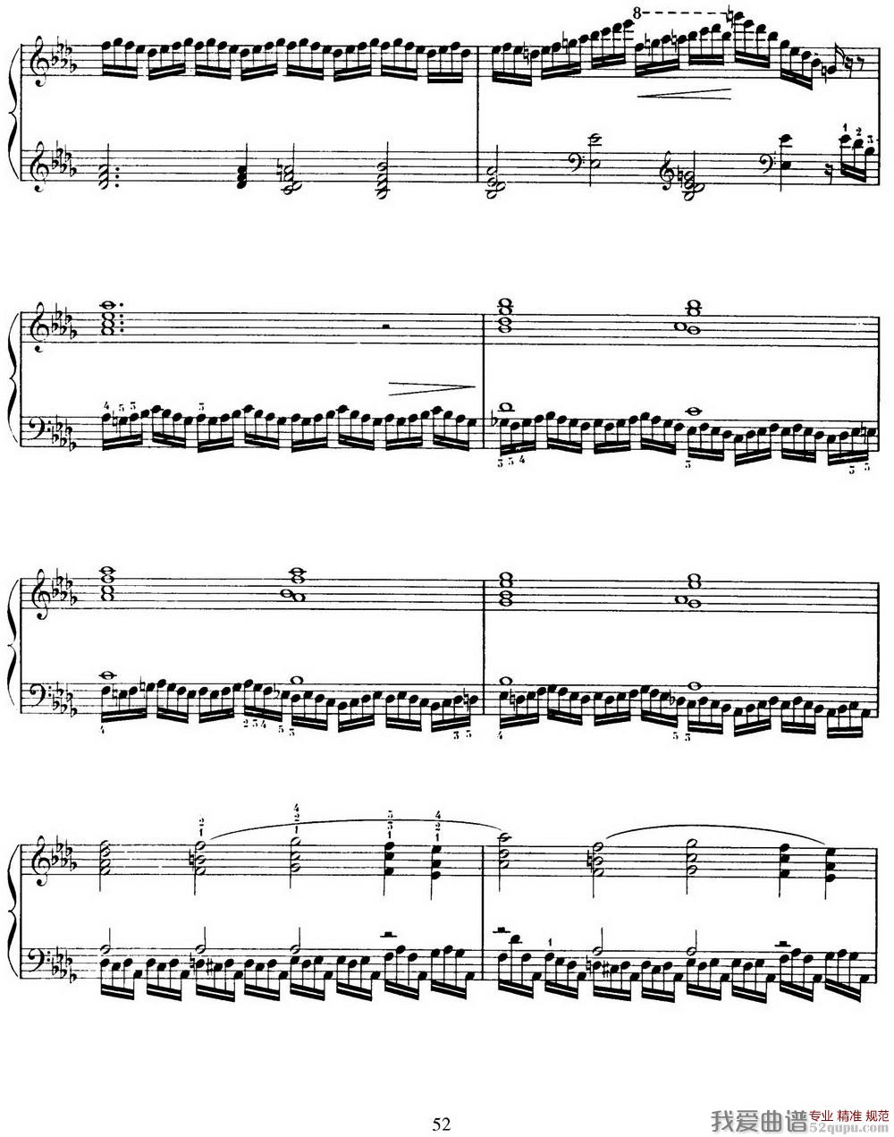 15 Etudes de Virtuosit Op.72 No.12